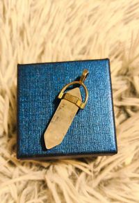 Rutilated Quartz Double Terminated Pendant  Healing Crystal Necklace