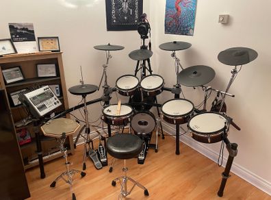 Roland TD20 Drum Kit With Extras
