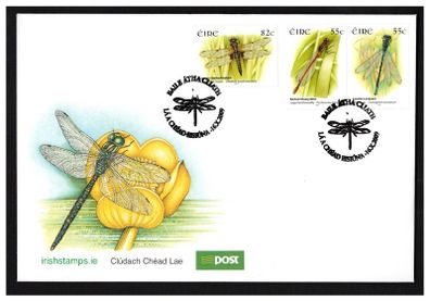 2009 Ireland Flora & Fauna Dragonflies Commemorative Stamps An Post First Day Cover (FDC)