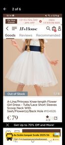 brand new flower girl dress