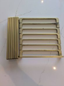 14 x Hafele Hendel Hendel Quinn 192mm Brushed Brass Handles
