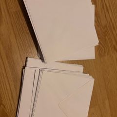 Brand new square envelopes