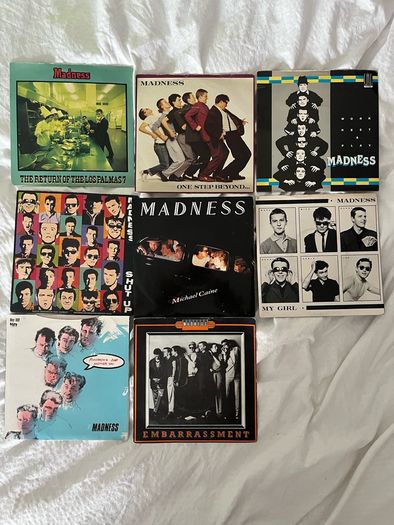 8x Madness 7" singles lot