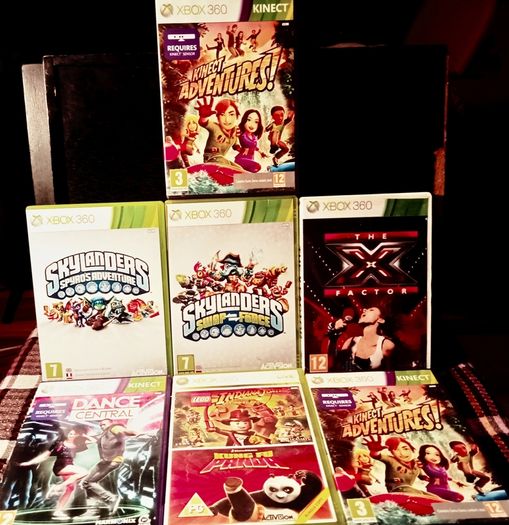 Xbox 360 Games. X7