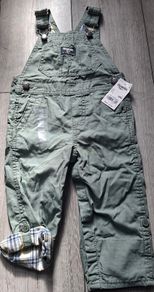 OshKosh B'gosh Convertible Canvas Overalls -Baby Boy