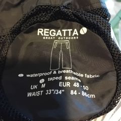 Regatta waterproof proof over trousers