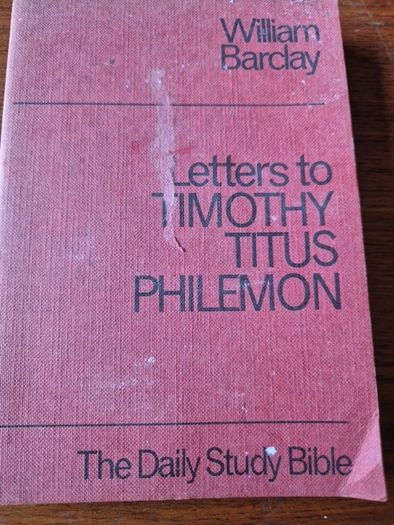 Vintage 1960 Letters to Timothy Titus Philemon William Barclay The Daily Study Bible. Religious.
