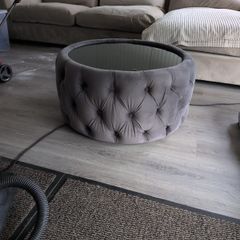 round ottoman with storage