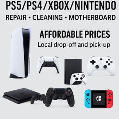 Game Console & Controller Repairs PS5, Xbox