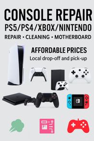 Game console and joystick repair