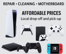 Game console and joystick repair