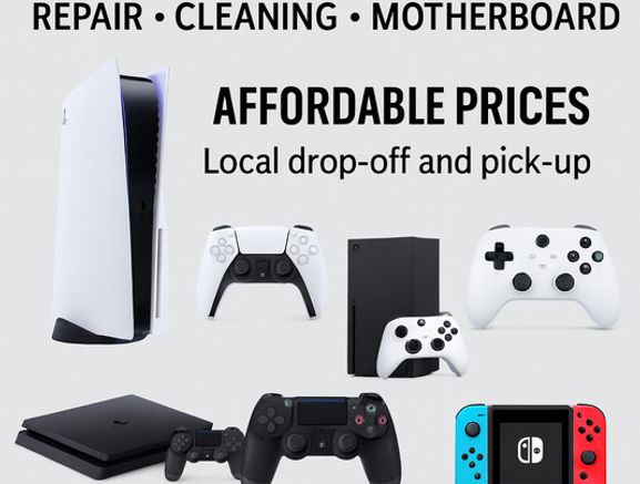 Game Console  Controller Repairs PS5 Xbox