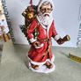 Vintage Christmas Hand Painted Ceramic Santa St Nicholas Old Provincial Mold Image 2