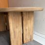 1.8 Meter Solid Oak Catania Dining Table Image 3