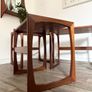 Vintage Retro Mid Century Teak G Plan Quadrille Nest of Tables Image 6