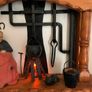 Handmade Old Irish Fireside Scene Image 2