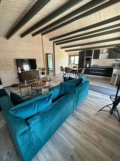 Ecohome Log Cabins 3 Bed B 7.5m x 12m Modular Home