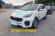 2018 Kia Sportage Breaking For Parts