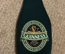 Brand New Neoprene Guinness Ireland Bottle Cooler