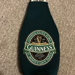 Brand New Neoprene Guinness Ireland Bottle Cooler