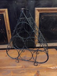 Metal 6 Bottle wine rack