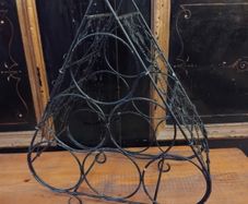 Metal 6 Bottle wine rack