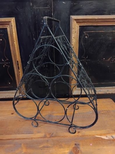 Metal 6 Bottle wine rack