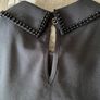 Ted Baker Black Osster Pearl Beaded Top --- Size 1 Image 7