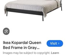 Metal Bed Frame  from ikea King size