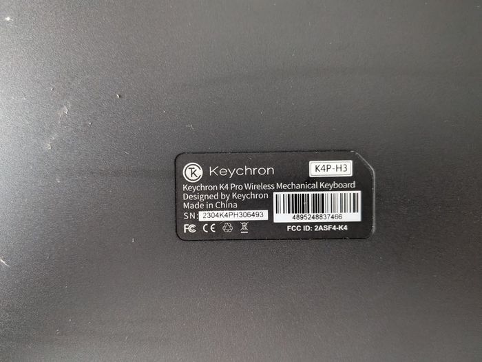 Keychron K4 Pro QMK/VIA Wireless Mechanical Keyboard ISO Layout Collection AND M6 Keycron Mouse