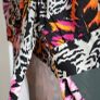 & other stories multi print slits dress Sz 34 (Fit6-8UK) - Bnwt Rrp 99 Image 9
