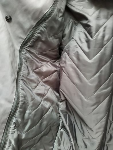 Zara Trench Coat Grey Detachable Lining