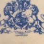 Vintage Blue And White Willow Pattern Jug 2.5 Pints Capacity Salamander Handle Image 6