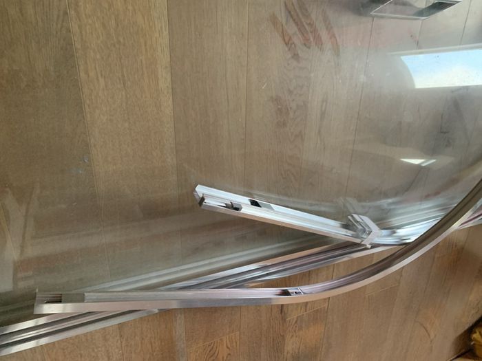 Rosery Nova Quick Fit Offset Quadrant Shower Enclosure (1900mm High)