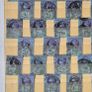 Great Britain Queen Victoria 1887. Jubilee Issue Bulk Study Lot. 72 Used Stamps on Stock Pages, 1/2d Vermilion and 2 1/2d Purple, Blue. Image 6