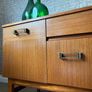Vintage Retro Mid Century Teak Compact Sideboard Image 3