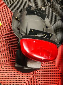 Ducati st2 st3 undertray/reg holder & rear light