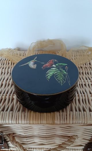 Vintage 1960's Otagiri Japan Lidded Trinket Box