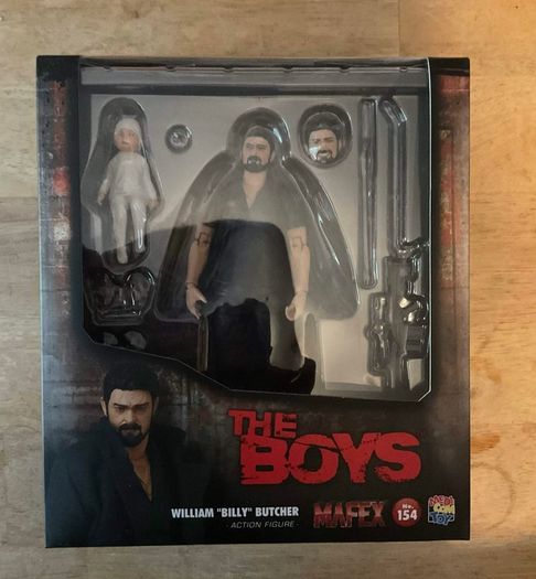 The Boys Billy Butcher MAFEX Action Figure (2023)