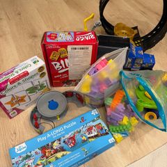 puzzles and other toys