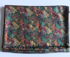 Yves Saint Laurent Vintage Silk Wool Scarf