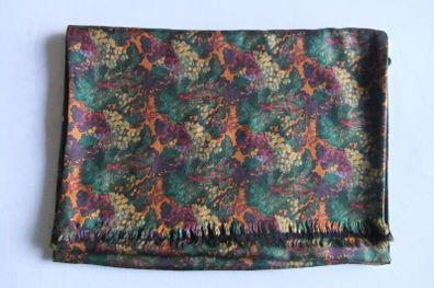 Yves Saint Laurent Vintage Silk Wool Scarf