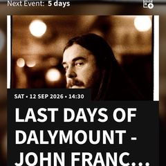 2x John Francis Flynn and Bricknasty - Last Days of Dalymount tickets