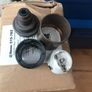 10x Lilley E27 Smooth Edge Brass Lamp Holder with Cord Grip Image 2