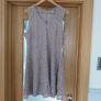 Ladies A line swing style dress and cardigan. Image 3