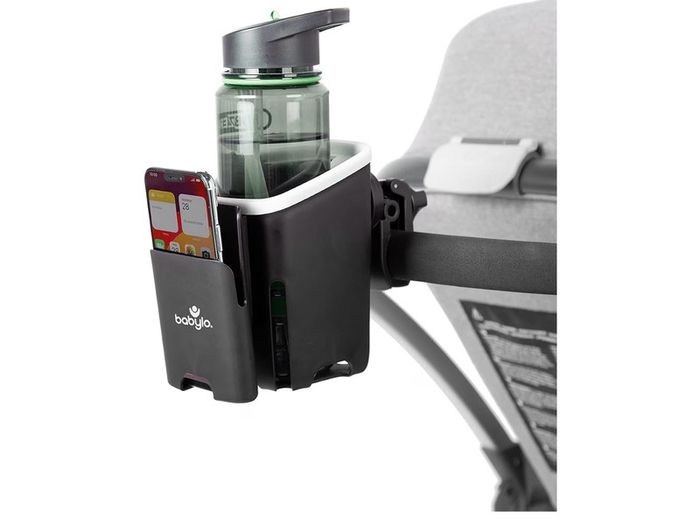 Babylo 2 in 1 Stroller Cup Holder & Phone Holder