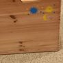 Wooden child storage bench Image 3