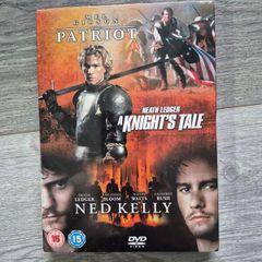 The Patriot/A Knight's Tale/Ned Kelly [DVD]
