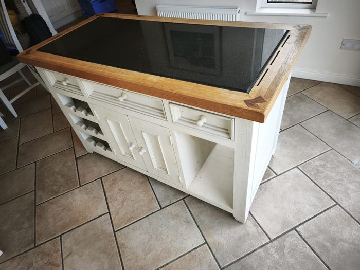 Granite Top Kitchen Island
