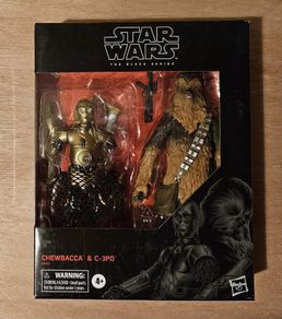 Star Wars Chewbacca & C-3PO Black Series Exclusive 6" Scale(Hard To Find) New & Unopened